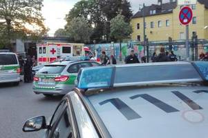 Die Polizei ermittelt wegen versuchten Mordes am Helmut-Haller-Platz