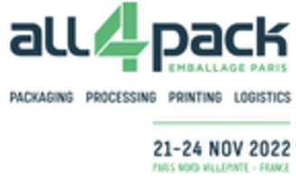 all4pack emballage paris – 21. bis 24. november 2022: die führende internationale fachmesse für alle nachhaltigen verpackungs- und intralogistiklösungen