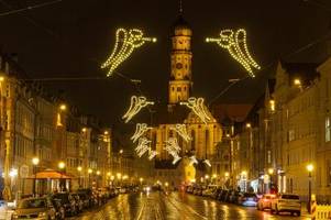Stadt Augsburg hält trotz Energiekrise an Weihnachtsbeleuchtung fest
