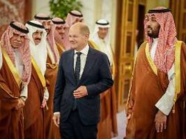 kurz nach scholz-reise: berlin genehmigt rüstungsexporte nach saudi-arabien
