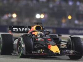 Formel 1: WM-Entscheidung vertagt: Verstappen in Singapur nur Siebter