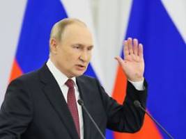 Lage nicht im Griff: Warum Putin nicht mehr gewinnen kann