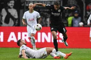 Eintracht erkämpft sich Punkt gegen Tottenham