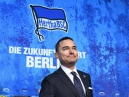 Hertha BSC: Windhorst macht Schluss