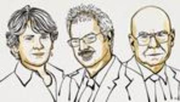 Nobelpreise 2022: Chemienobelpreis für drei Molekülforscher