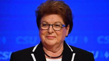 Wurde 77 Jahre alt - CSU-Politikerin Barbara Stamm ist tot