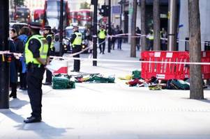 Drei Menschen in London niedergestochen