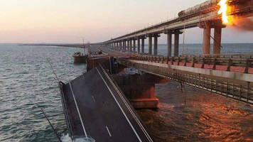 Ukraine-Krieg – die Lage am Mittwoch: Russland meldet Festnahmen wegen Explosion auf Krim-Brücke