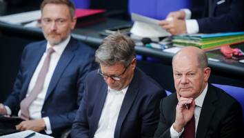 Streit zwischen Grünen und FDP - Gipfel im Kanzleramt - Ampelspitzen wollen Atomstreit lösen