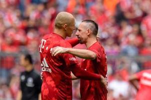 Robben wünscht Ribéry alles Gute: Immer eine Ehre