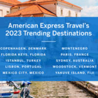 Trending Destinations 2023 von American Express Travel enthüllt Top-Reiseziele für Reisende jedes Typs