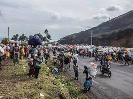 Krieg im Osten des Kongo: M23-Rebellen drohen mit Sturm auf Goma