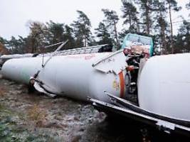 Nach Unfall mit Gas-Güterwaggons: Bahnverkehr zwischen Hannover und Berlin noch länger gestört