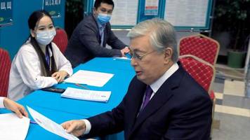 wahlen: kasachischer präsident tokajew im amt bestätigt