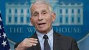 USA: Anthony Fauci gibt seine wohl letzte Pressekonferenz im Weißen Haus