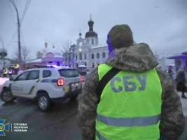 verdacht russischer spionage: polizei und sbu durchsuchen klosterkomplex in kiew