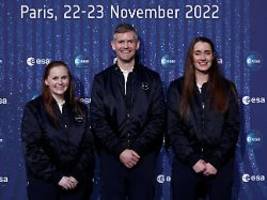 Neue Astronauten-Crew der ESA: Diese Europäer starten bald ihre Reise ins All