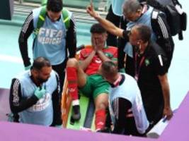 Fußball-WM: Mazraoui verletzt sich gegen den Vizeweltmeister