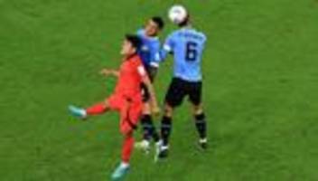 Fußball-Weltmeisterschaft: Uruguay und Korea starten torlos in die WM