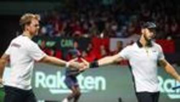 Tennis: Deutsches Davis-Cup-Team verliert Viertelfinale gegen Kanada