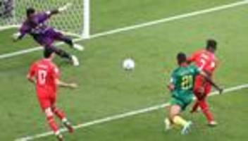 Fußball-WM in Katar: Schweiz gewinnt ihr Auftaktspiel gegen Kamerun
