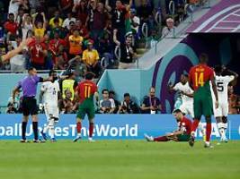 Das ist eine Sauerei: Elfmeter für Ronaldo lässt Ghanas Trainer wüten