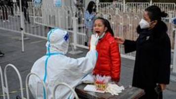 Zahl der Neuinfektionen in China steigt auf Rekordhoch