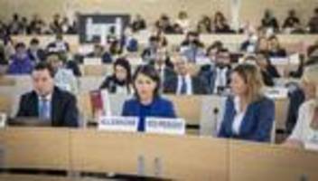un-menschenrechtsrat: iran kritisiert un-resolution zur untersuchung von gewalt