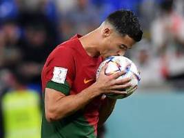 Ronaldo weint, alle rasten aus: CR7-Weltrekord stürzt ganz Katar in irres Siiuuu-Spektakel