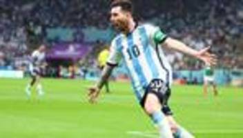 Fußball-WM: Messi rettet Argentinien: Sieg gegen Mexiko