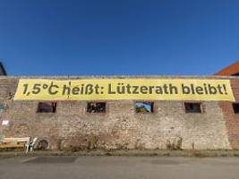 Dorf von Klimaaktivisten besetzt: Lützerath soll voraussichtlich im Januar geräumt werden