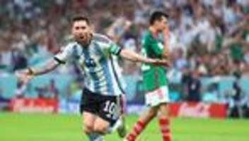 Fußball-WM: Emotionssieg für Messi - Andere WM beginnt für Argentinien