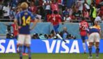 Fußball-WM in Katar: Costa Rica leistet DFB-Team riesige Hilfe: Sieg gegen Japan