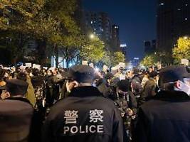 proteste in china nehmen zu: die wut auf null-covid ist nur der anfang