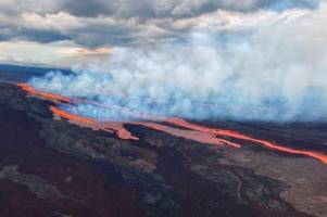 Größter Vulkan der Welt nach 40 Jahren wieder ausgebrochen