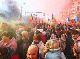 Raketen, Blackouts, Proteste: Wie Russland mit Oligarchen-Hilfe Moldau bedroht