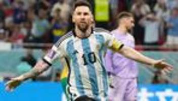 Fußball-WM: Messi führt Argentinien ins WM-Viertelfinale
