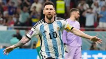 FIFA WM 2022: Argentinien gewinnt gegen Australien