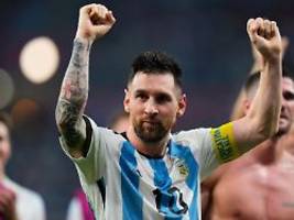 Gehören immer unter die Besten: Lionel Messi spricht über deutsches WM-Debakel