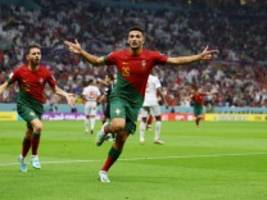 Fußball-WM: Portugal spielt sich in einen Rausch - und ins Viertelfinale