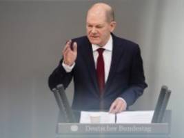 Regierungserklärung: Scholz spricht im Bundestag