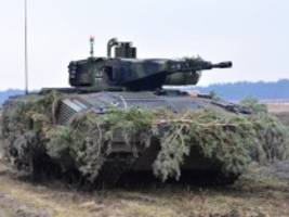 bundeswehr: schützenpanzer puma sollen innerhalb von drei wochen repariert werden