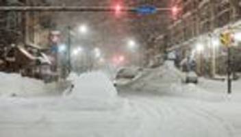 wintersturm in den usa: mindestens 60 menschen sterben durch blizzard elliot