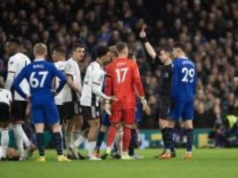 Premier League: Chelsea verliert erneut - Felix sieht Rot beim Debüt