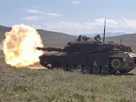 Gibt Berlin Leopard-Panzer frei?: Bericht: USA zu Lieferung von Abrams-Panzern bereit