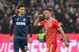 Kimmich rettet Bayern einen Punkt gegen Köln