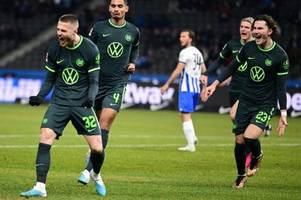 Wolfsburg watscht die Hertha im Olympiastadion ab