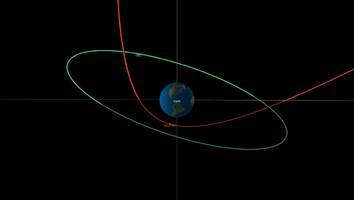 wenige tausend kilometer über südamerika - freitagnacht kommt uns ein asteroid so nah wie keiner vor ihm