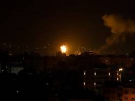 Nach neun Toten bei Razzia: Israel fängt Raketen aus Gaza ab - und greift an