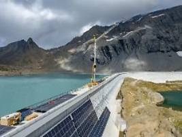 Berg-Idyll in Gefahr?: Schweiz streitet um alpines Solar-Bonanza